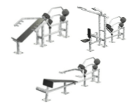 Stainless steel outdoor gym equipment
