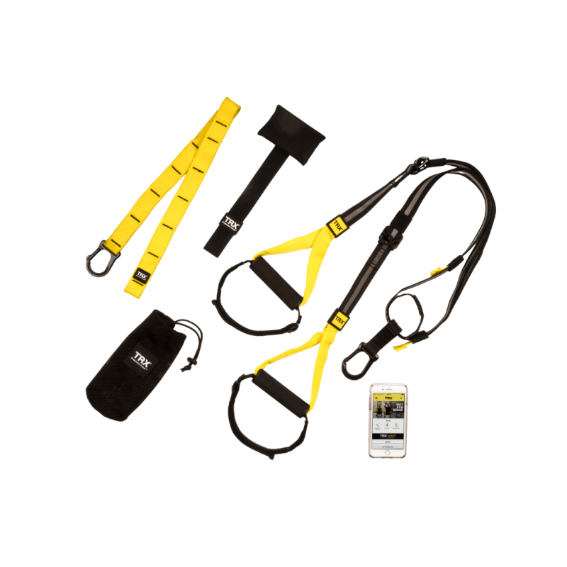 TRX HOME 2 Treeningrihmad. Sisaldab: 1 Home Suspension Trainer, 1 Ukseankur