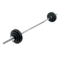 Gravity T Adjustable Bar and cast iron discs set, diam.26mm (second grade) Gravity T Adjustable Bar and cast iron discs set, diam.26mm (second grade)