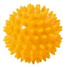 Spiky Massage Ball 8 cm, yellow , 8 cm