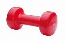 Vinyl dumbbells, different weights