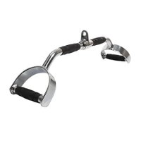 Gravity R Bent wide row, lat bar, rubber grip, parrallel d-handle grip, solid, 114 cm, 5,9 kg