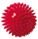 Spiky Massage Ball 9 cm, red , 9 cm