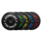 THE ESSENTIALS - Black Rubber Training Bumper Plate