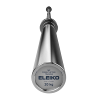 Eleiko IWF Weightlifting Training Bar - 20 kg, men