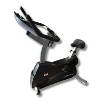 Life Fitness C1 Upright Exercise Bike with Track Connect Console (used)