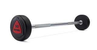 ZVO Urethane Barbell, Red, different weights