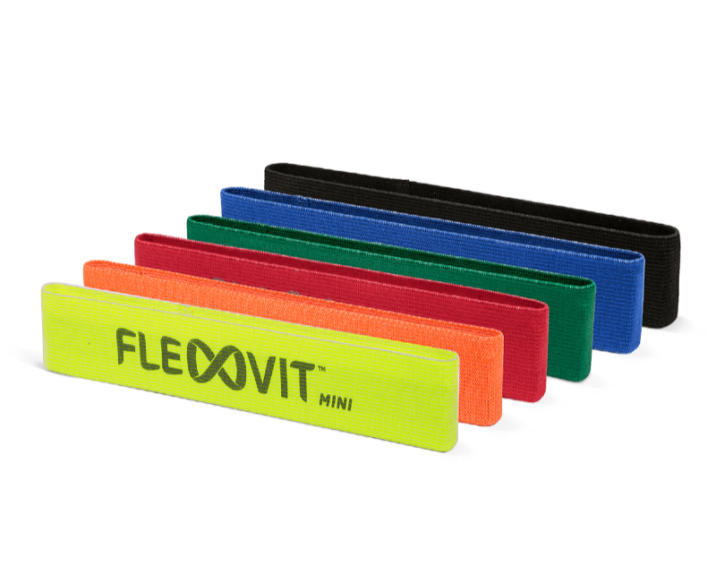FLEXVIT Mini knit bands, different resistances