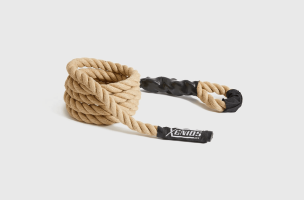 Fune per arrampicata in Fibra di Canapa da 38 mm. x 4,5 m (estremitࠣon gancio)