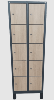 Evolo locker with 5 tiers (with a defect) Evolo locker with 5 tiers (with a defect)