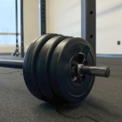 Gravity R Black Cement Pump barbell set, 14kg