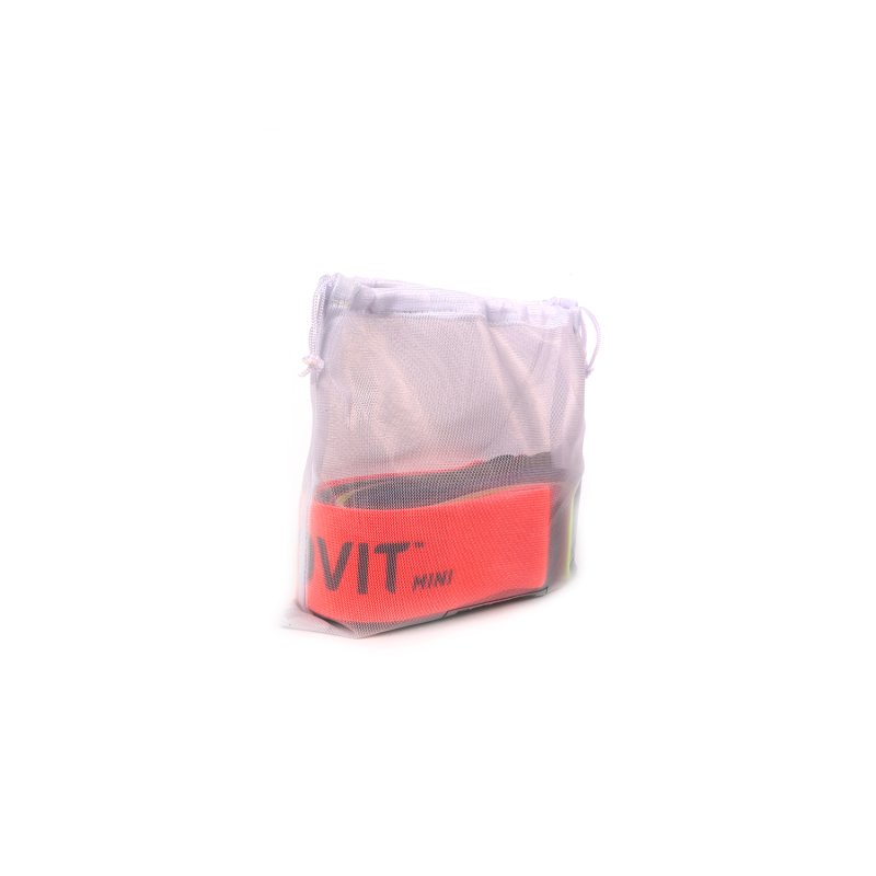 FLEXVIT Mini knit bands bundle (3), athlete with bag